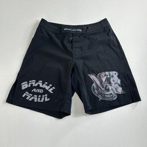Bam MMA UFC Martial Arts Fighting Shorts Active Gym Training Black Mens Size 34‎